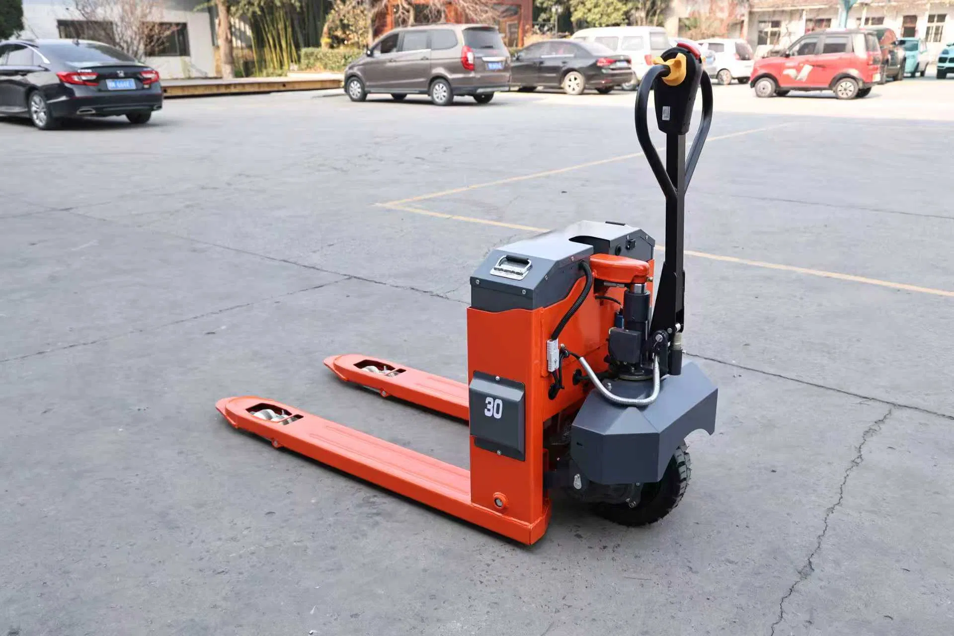 2-Ton Robust Fully Electric, off-Road Forklift Suitable for Narrow Aisles