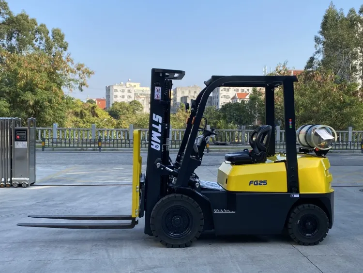 LPG Forklift Front View