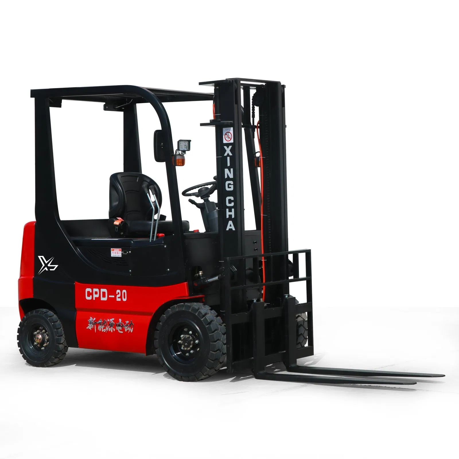Automated Rechargeable Electric Forklift Truck with Enhanced Durability and Reliability