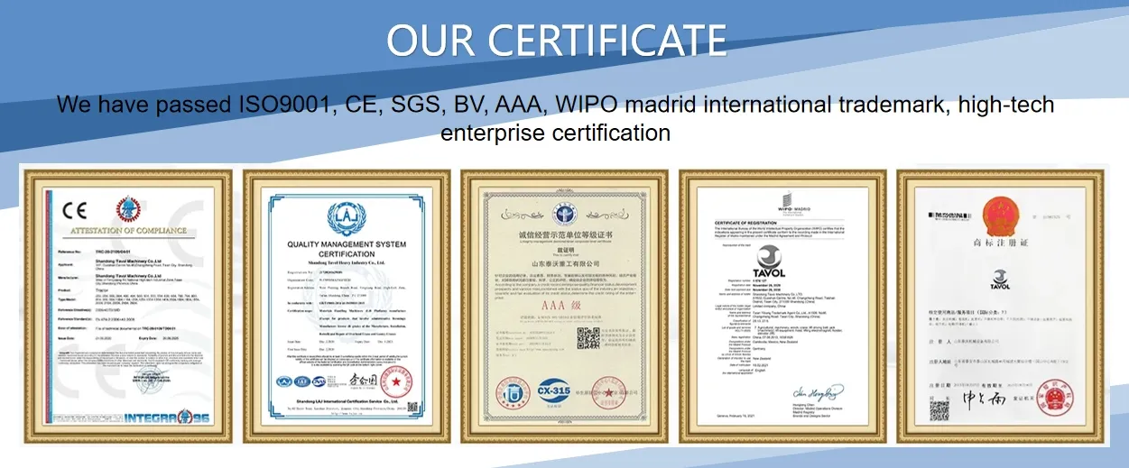 Certificates