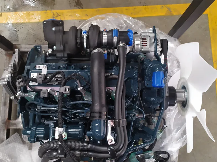 Forklift Engine Detail