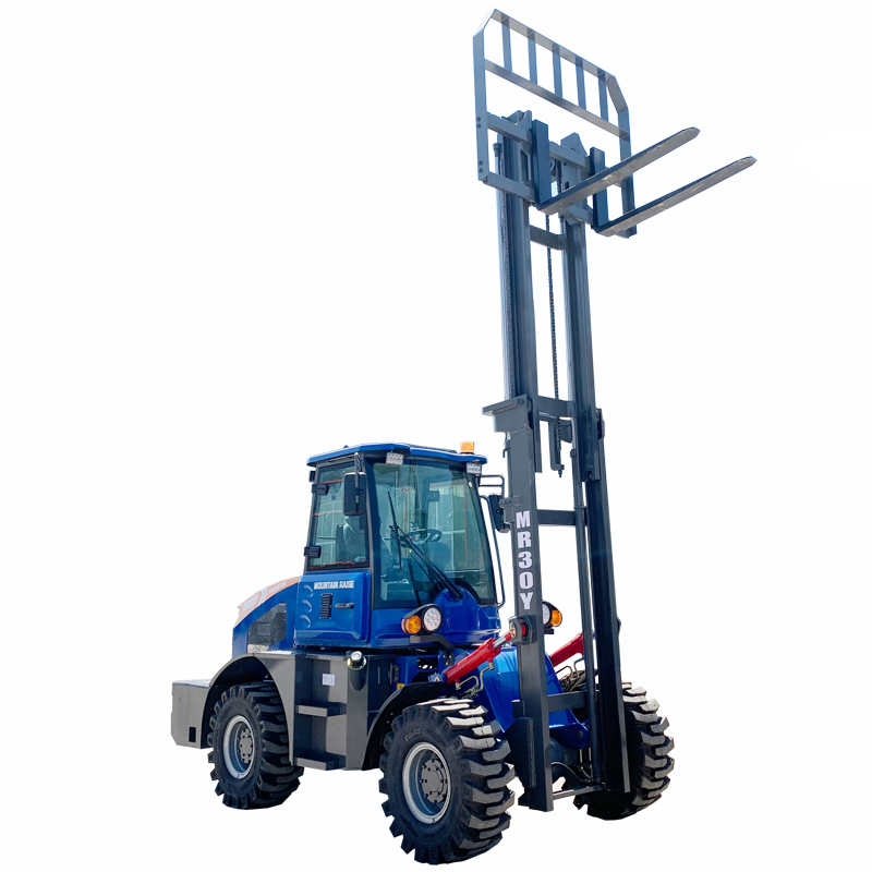 CE Approved 4WD 3.5ton Rough Terrain Forklift for Sale