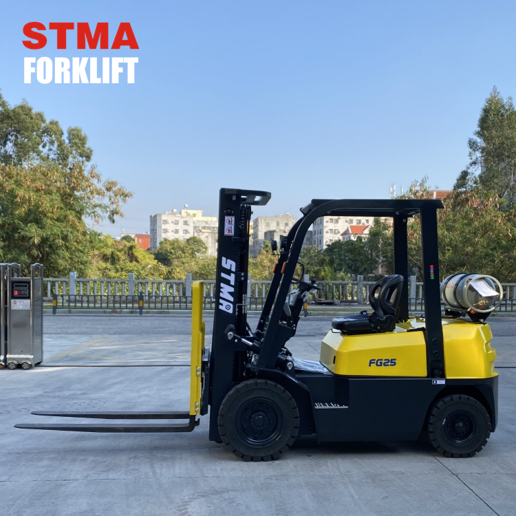 Stma LPG Forklift Truck 2.5tn 2.5 Ton LPG Gas Mini Gasoline Montacargas Carretilla Elevadora