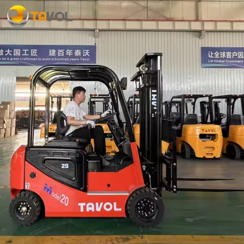 Mini Small Loader Multi-Ton Electric Forklift Truck 1ton 1.5ton 2ton 2.5 Ton for Warehouse Cargo Handling