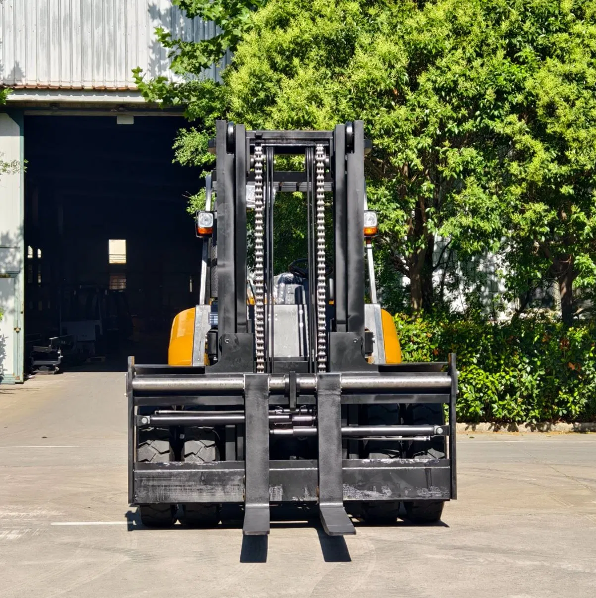 Maiyun Factory 10 Ton Heavy Duty Diesel Forklift Truck Pallet Jack Fork Lift Parts with Attachment