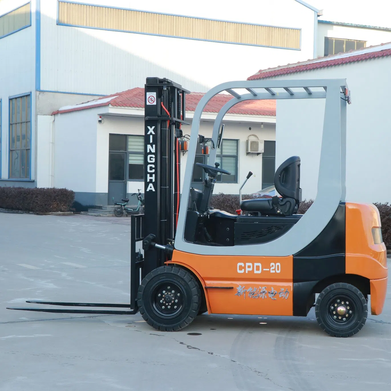 1t 2t All-Electric Forklift New Energy Small Electric Trucks