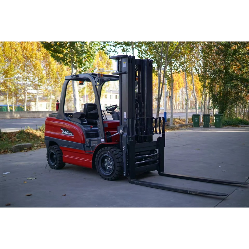 High-Performance Electric Forklift for All Terrain Use