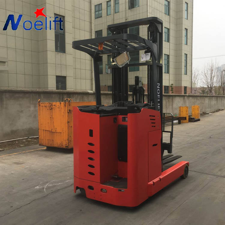 Anti-High Temperature High Frequency Automated Electric Reach Truck Rough Terrain Forklift