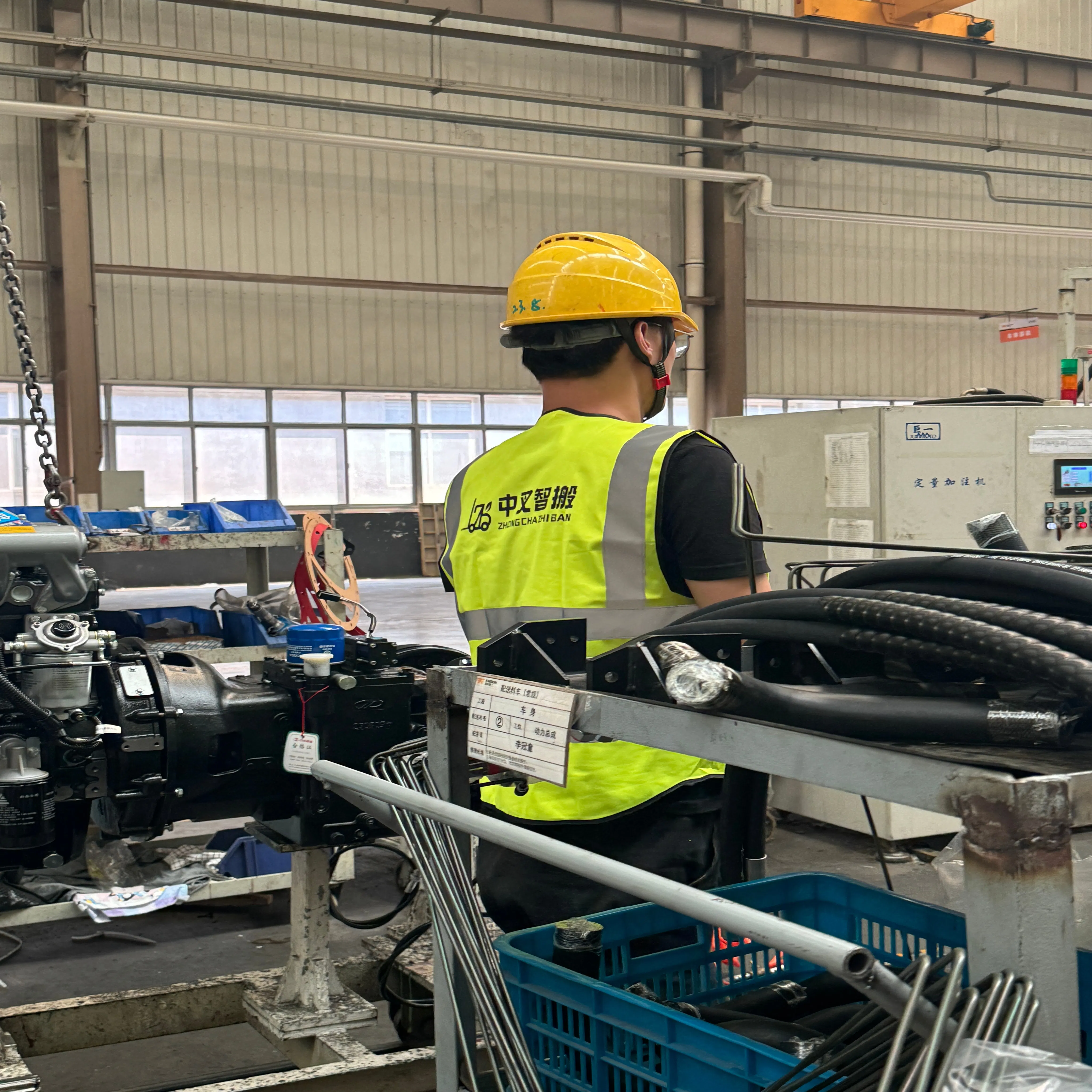 Adjustable Fork Diesel Electric Lithium Battery Forklift Truck with Fingertip Control