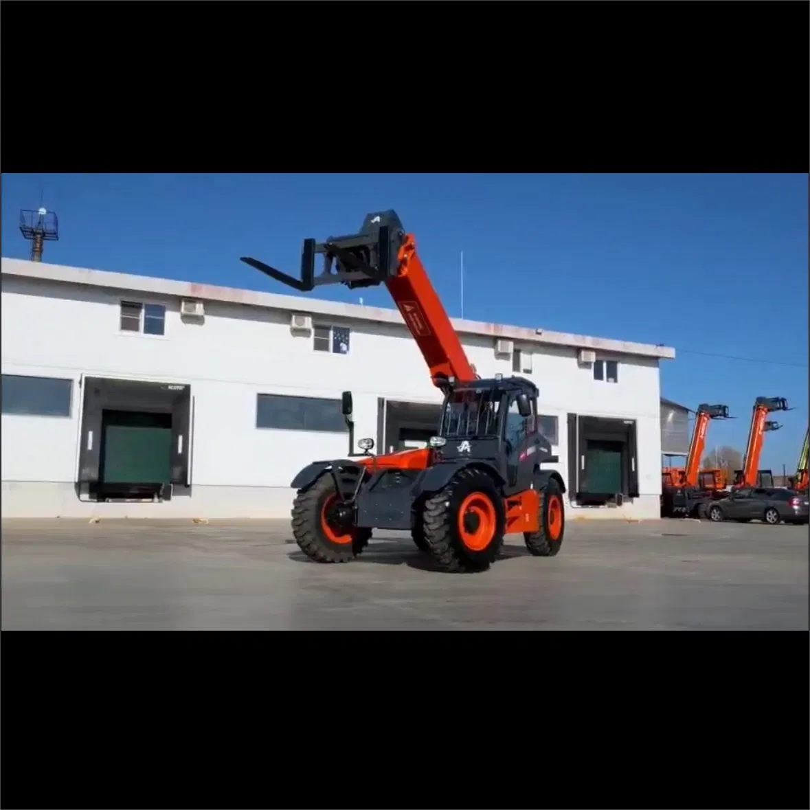 Telescopic Material Handler Jcb Telehandler Manitou Diesel Heavy Duty Forklift Truck