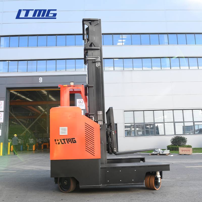 Multi-Directional Side Loader Forklift 3ton 3.5 Ton Full Way Reach Stacker Forklift