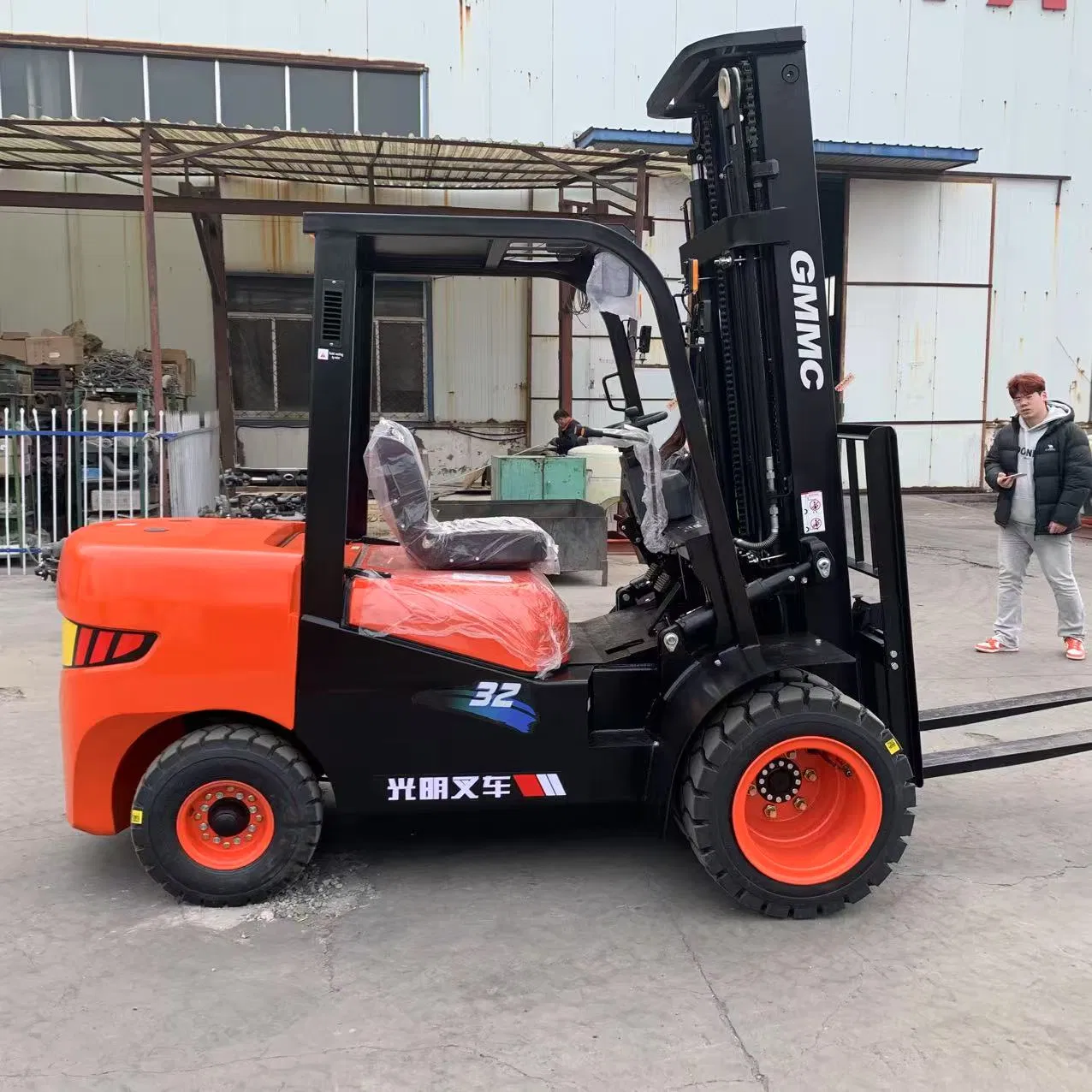 Heli Automated Forklift 3 Ton 4000kg 4500kg 5000kg Diesel Engine Forklift 3m 4.5m with Side Shift New Type Forklift