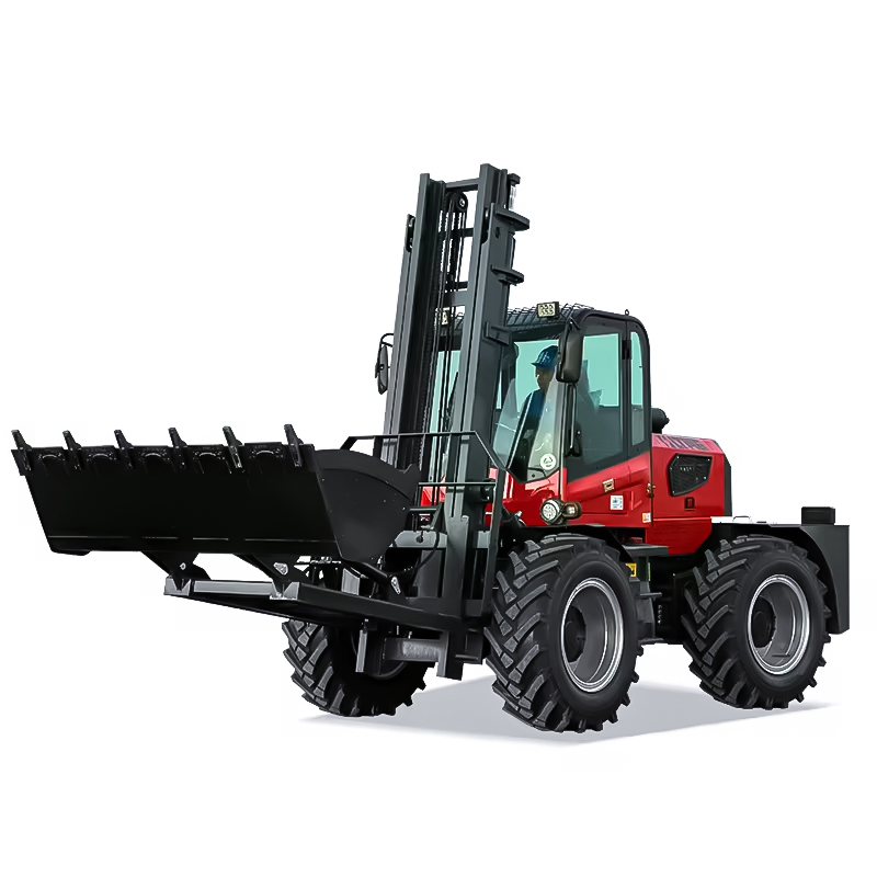 Versatile-Plus 1.4t-4.4t Lifting Capacity Rough Terrain Forklift for Forestry Work