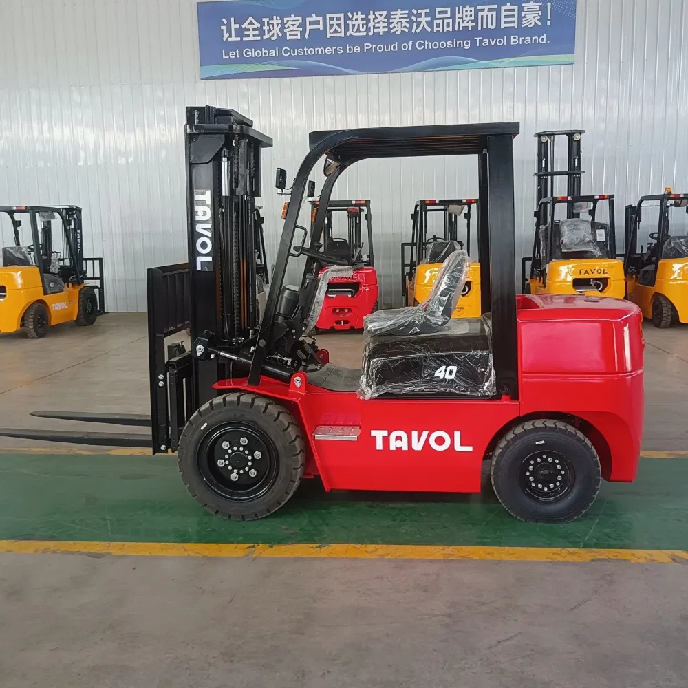 Mini Forklift 4 Ton Diesel Forklift Truck 5 Ton 7 Ton 8 Ton Chinese Warehouse Forklift CE