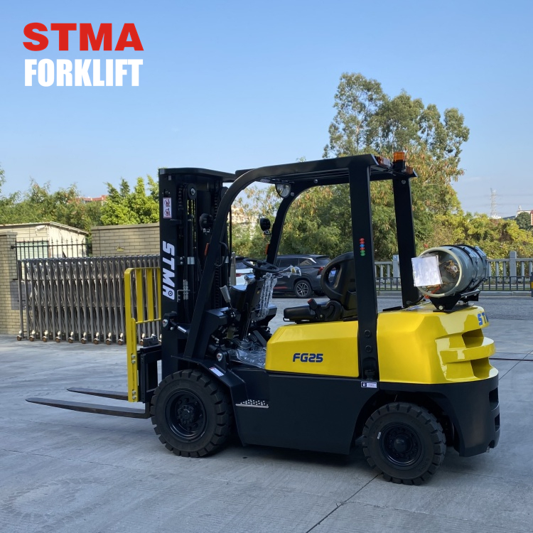 Stma LPG Forklift Truck 2.5tn 2.5 Ton LPG Gas Mini Gasoline Montacargas Carretilla Elevadora