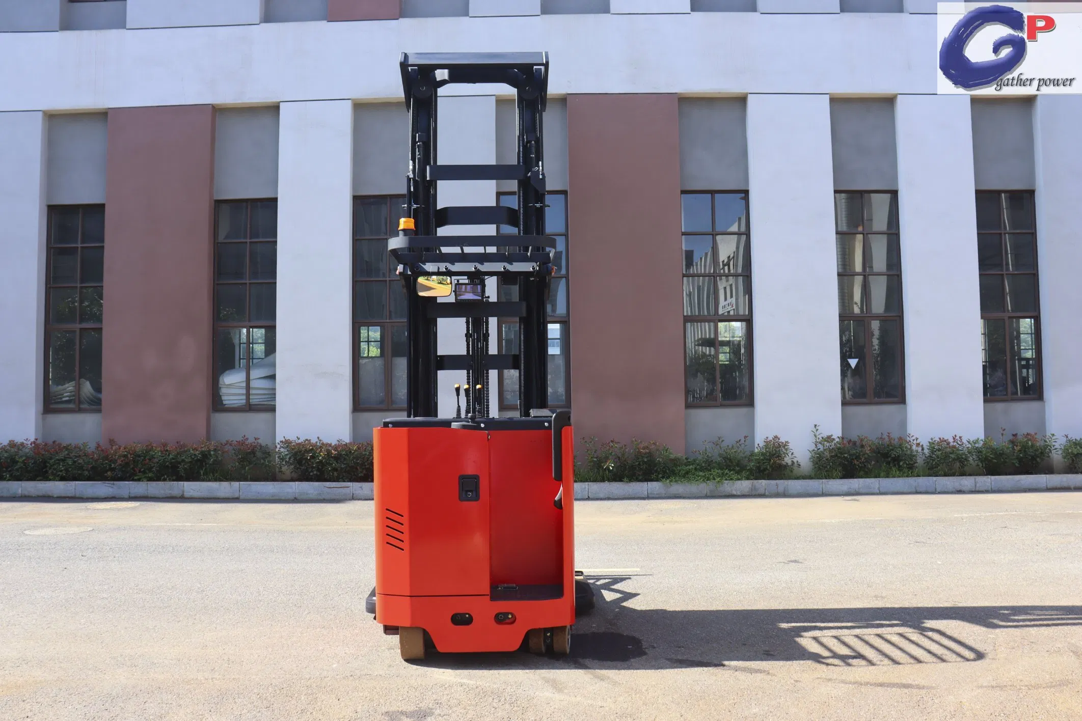 2 Ton Electric Stacker Forklift Industrial Automated Transport Reach Load Portable Stacker