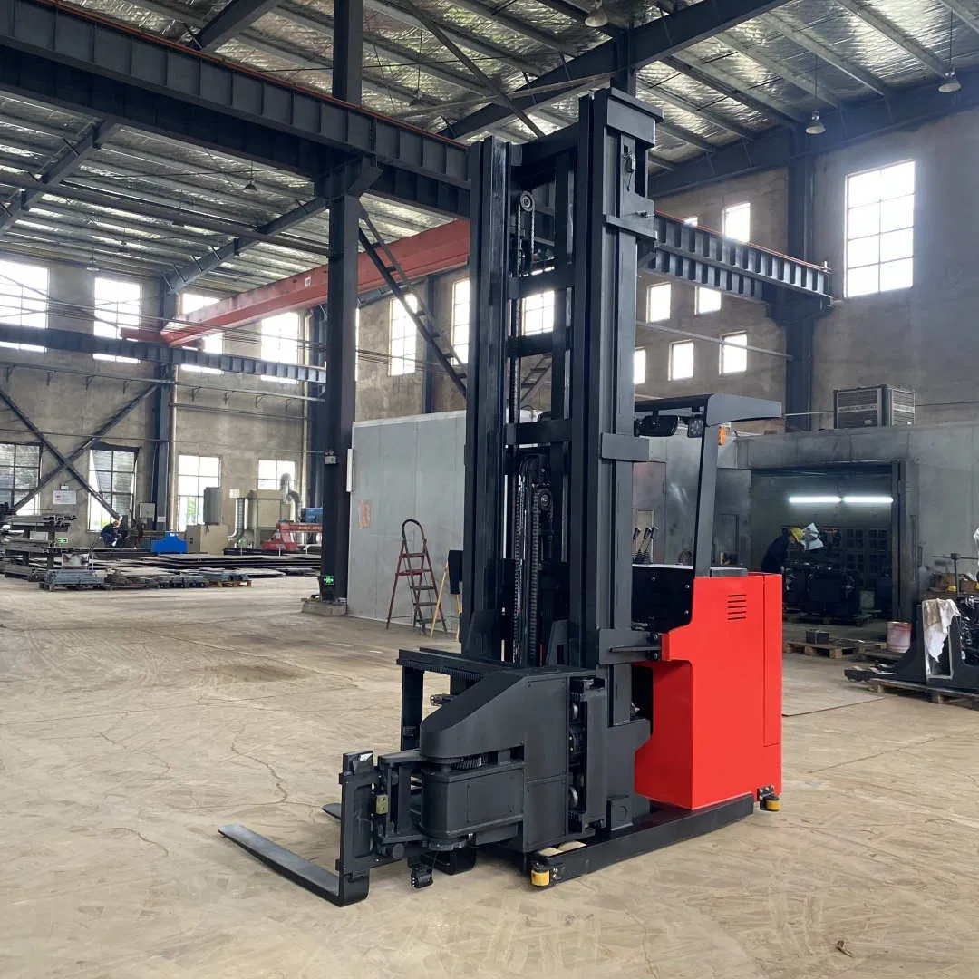 Cepromotionrobot Wheel Automated Guided Vehicles Three Way Stacker Vna Forklift Agv