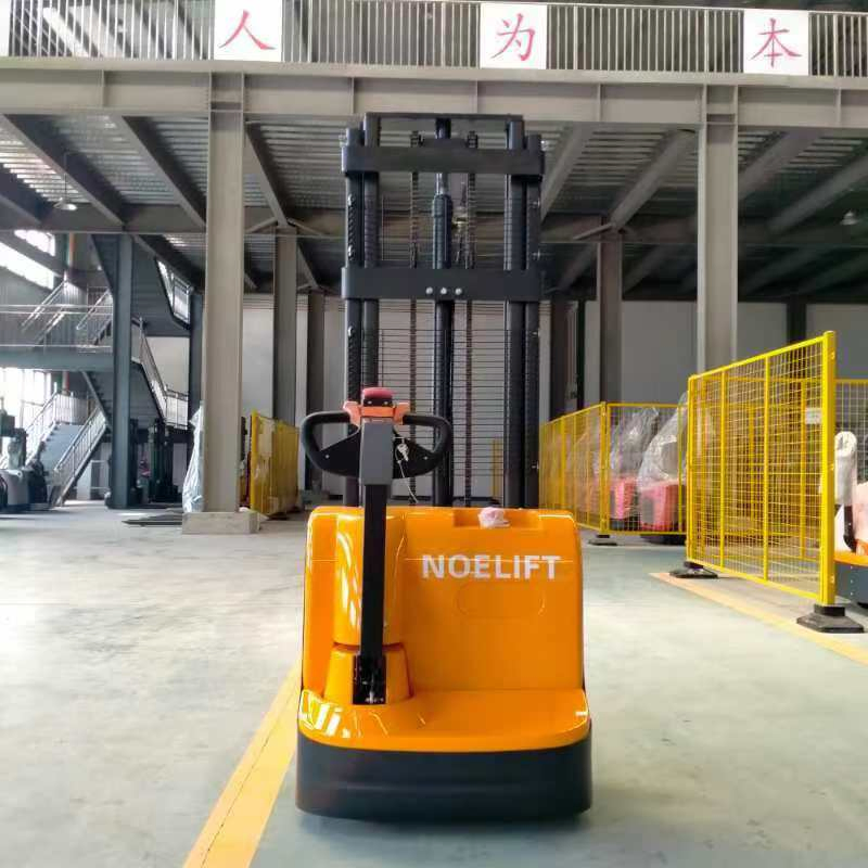 High Quality 1 Ton 1.5 Ton 2m 3m Brand New Manual Electric Pallet Stacker Material Handling Truck Forklift with Warehouse