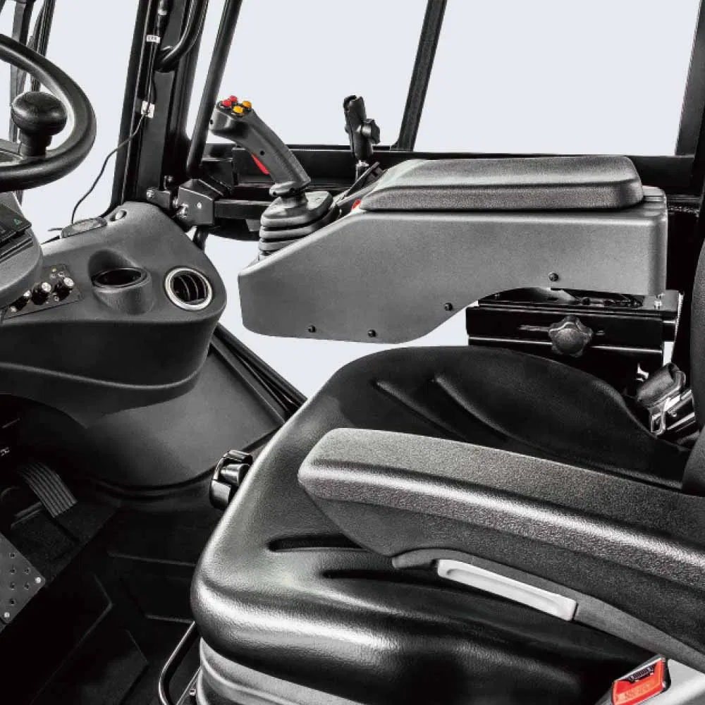 Empty Container Handler Side Profile