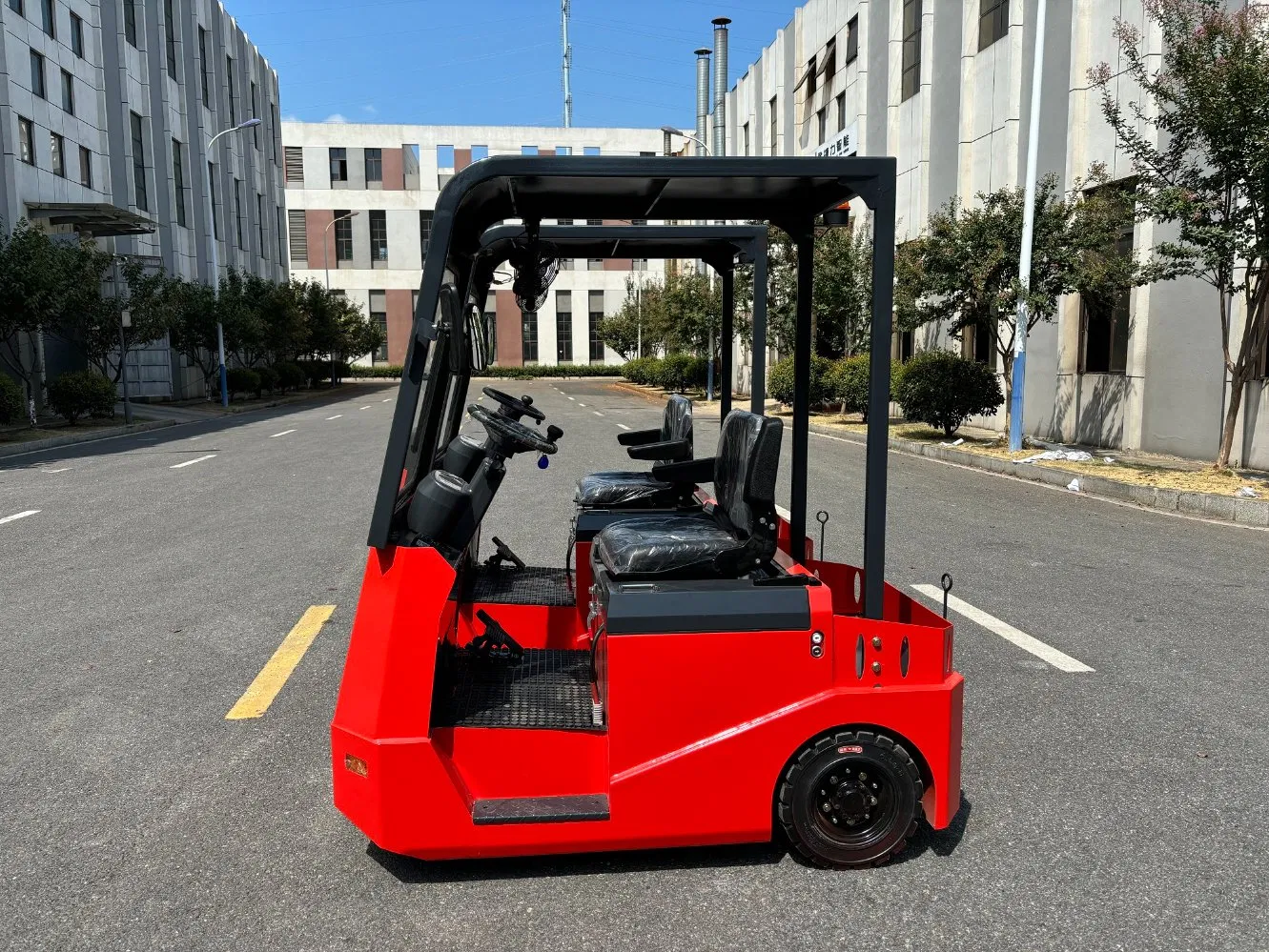 Durable Semi-Enclosed Roof Guard for 10ton Tow Tractor