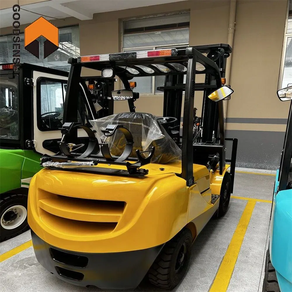 Goodsense Heavy Industry 1.5t 2.0t 3.0t 3.5t Lithium Battery Balanced Electric Side LPG Loader Forklift in Construction Site Logistics Cold Storage