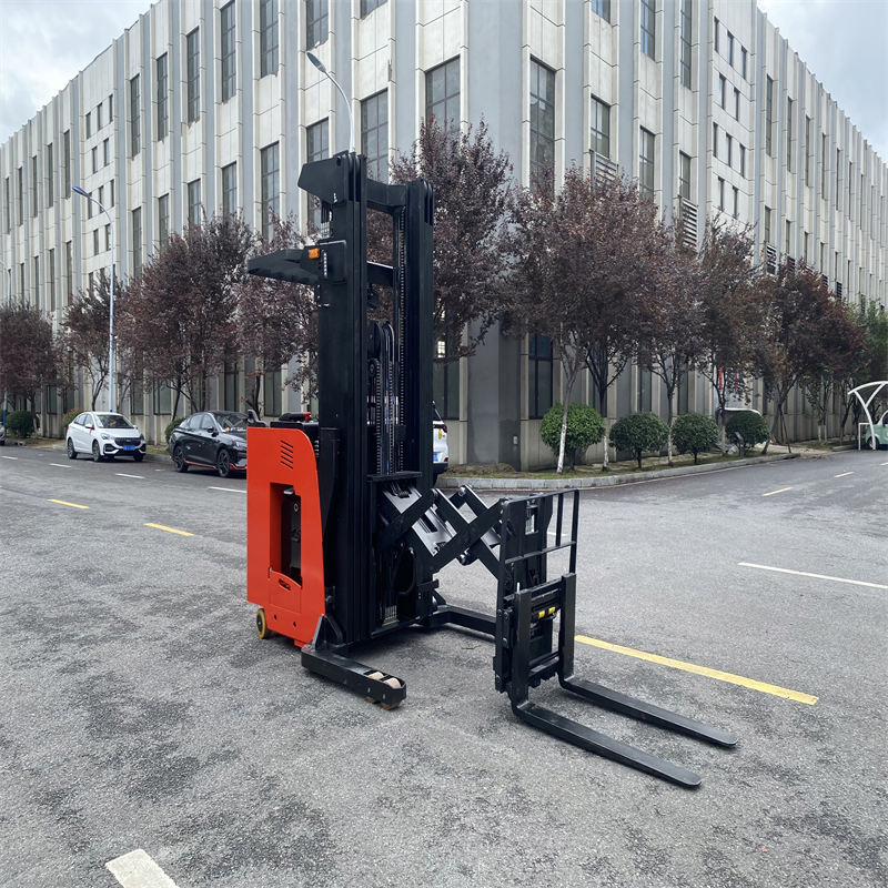 Younglift Cqd-J Customized Warehouse Side Stand Scissor Electric Forklift Truck Electric Reach Forklift
