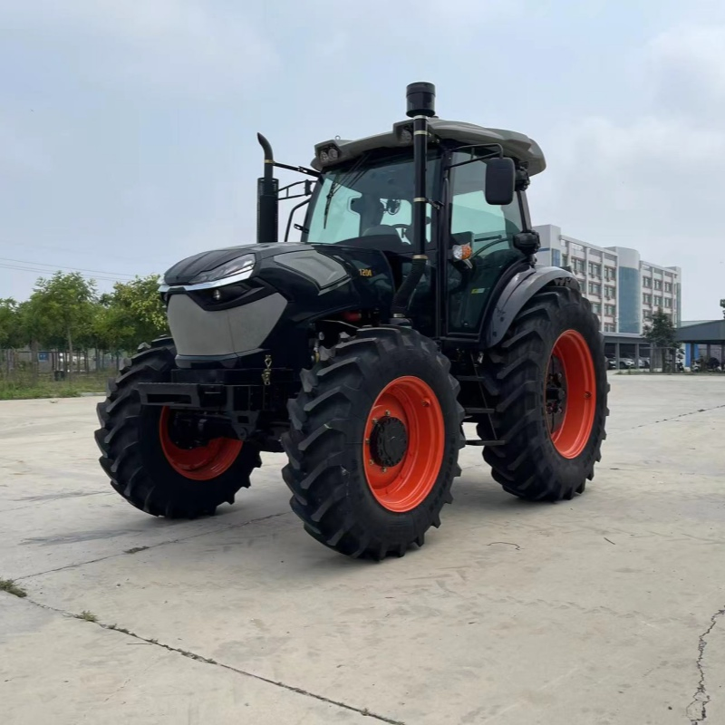 Large Agricultural Tractors with 100 to 140 Horsepower Can Tow Large Farming Implements.