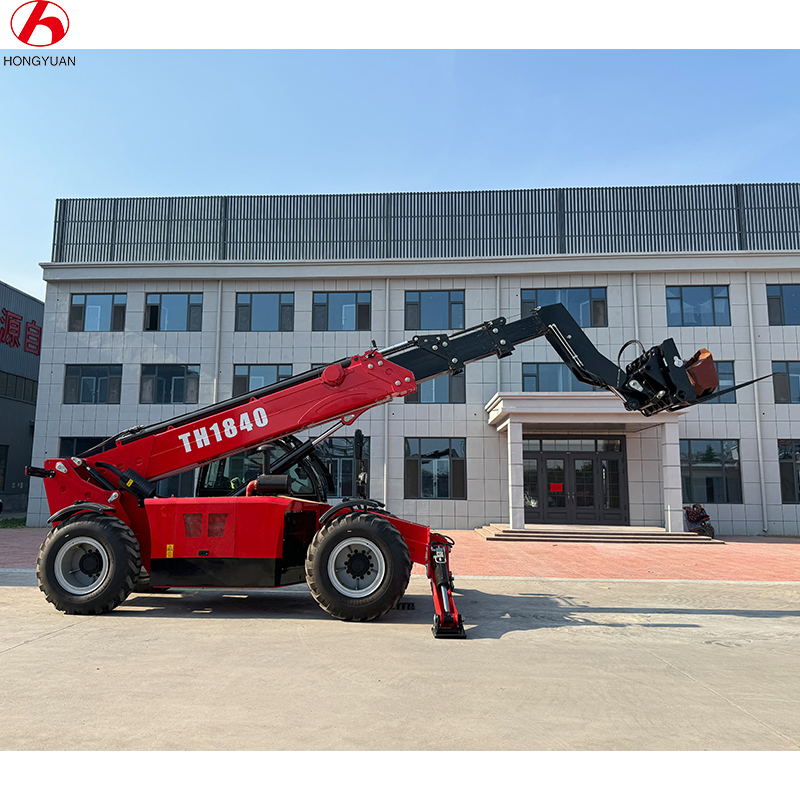 Shandong Guchi Diesel Telehandler Loader 18m Lifting Height Telescopic Handler Forklift