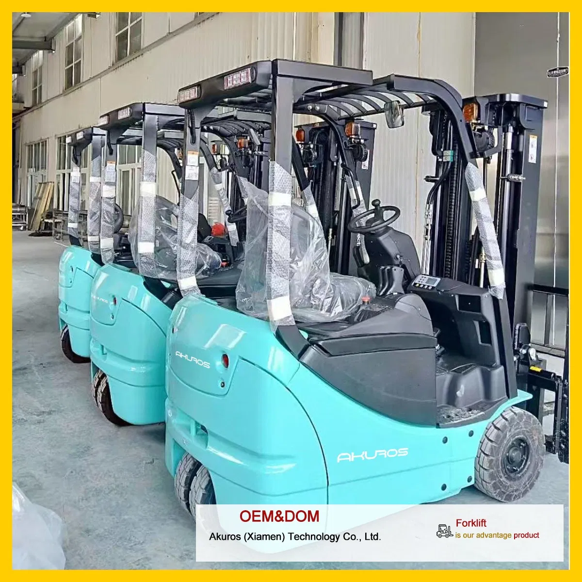 ODM/OEM Efficient Reliable Low-Maintenance Electric Forklift Truck for Cold Storage Facilities