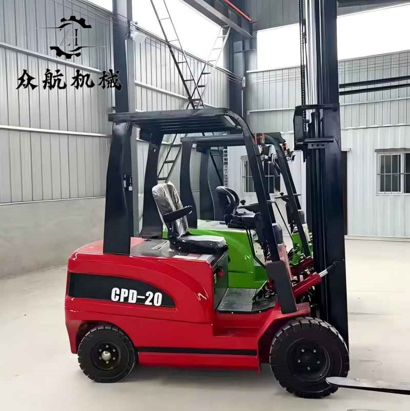 New Energy Full Electric Warehouse Stacker Forklift Truck Capacity Hydraulic Fork Lift PLC Engine