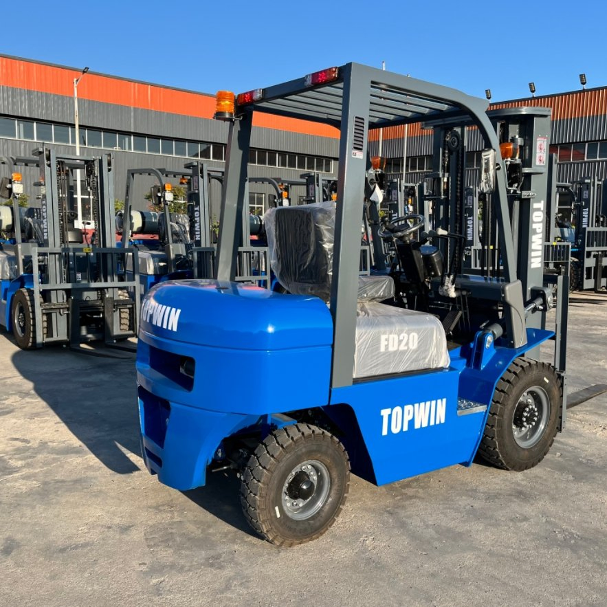 2/2.5/3/3.5/4/4.5/5 Ton Triple Mast Lift 4.5m Hydraulic Diesel Forklift Truck with Paper Clamp
