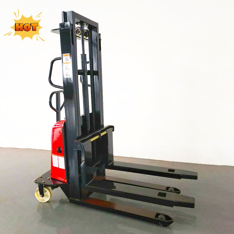 400kg Capacity Semi Electric Stacker Forklift