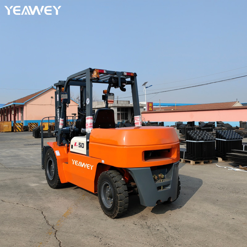 4ton K5ton New Diesel 3 Ton Automated Manual Diesel Forklift with Pneumatic Tire