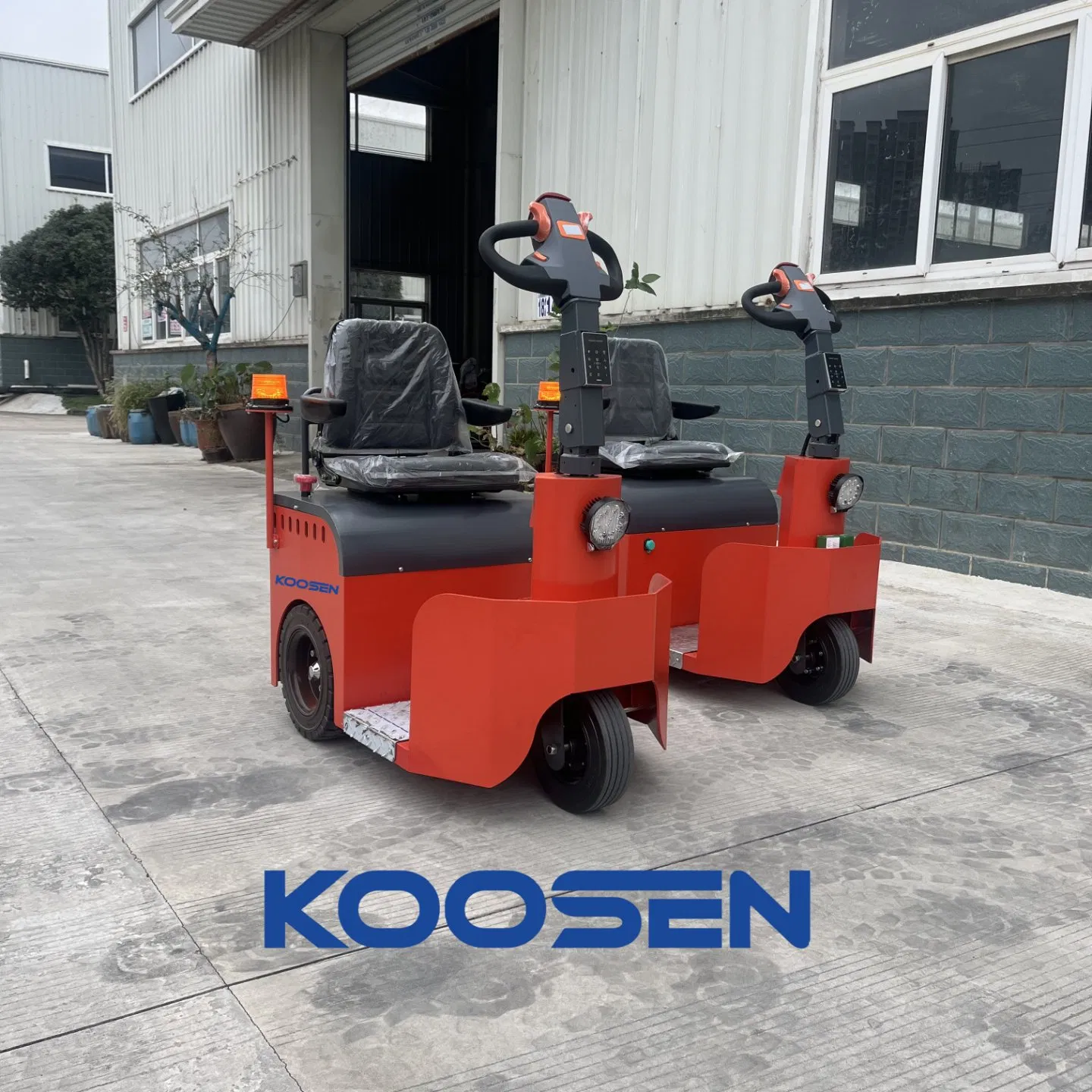 Koosen Electric Tow Tractor 2t Traction Electric Mini Tow Traction High Quality