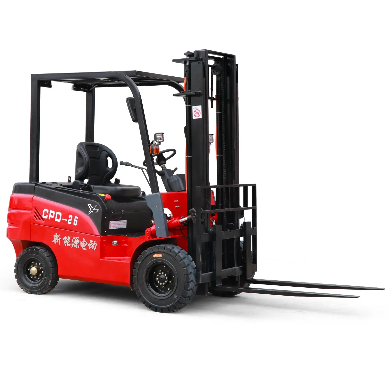 Automated Rechargeable Electric Forklift Truck with Enhanced Durability and Reliability