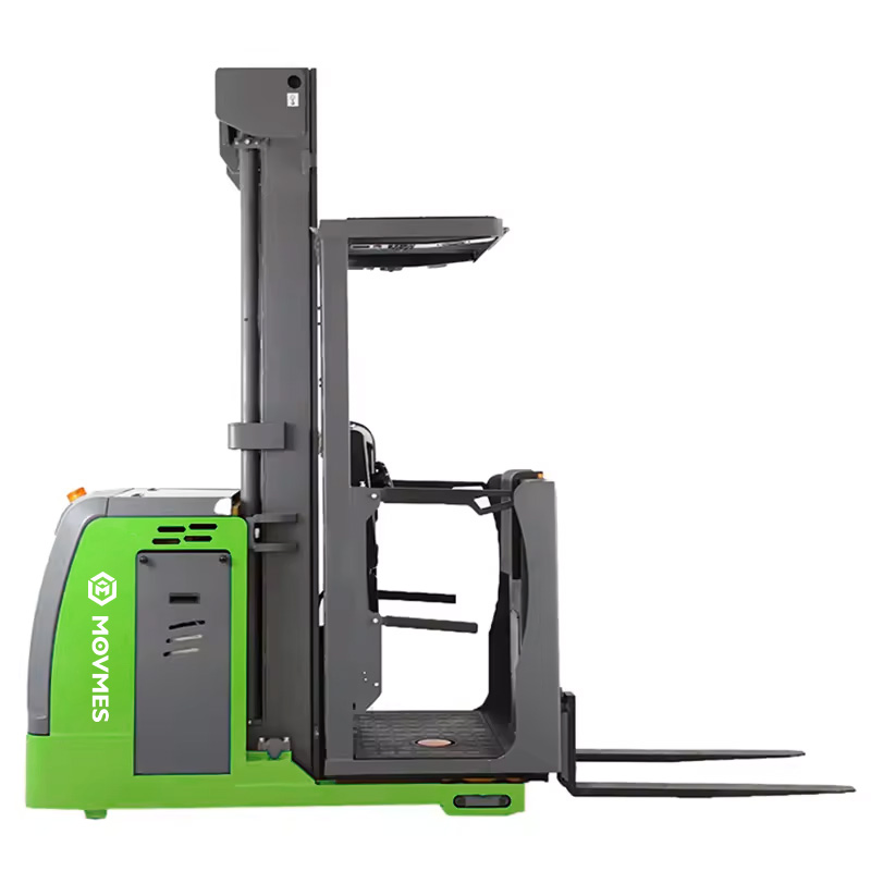 Warehouse Equipment Narrow Aisle 5m Standing Middle Level Semi Full Electric Order Picker for Sale/Forklift/Lift/Aerial/Stock/Self-Propelled/Mobile/Crown