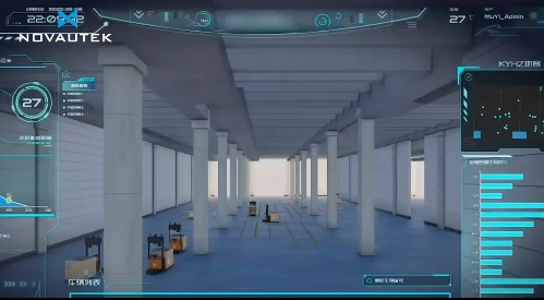 Hot Selling Novautek Automated Robot Autonomous Smart Forklift