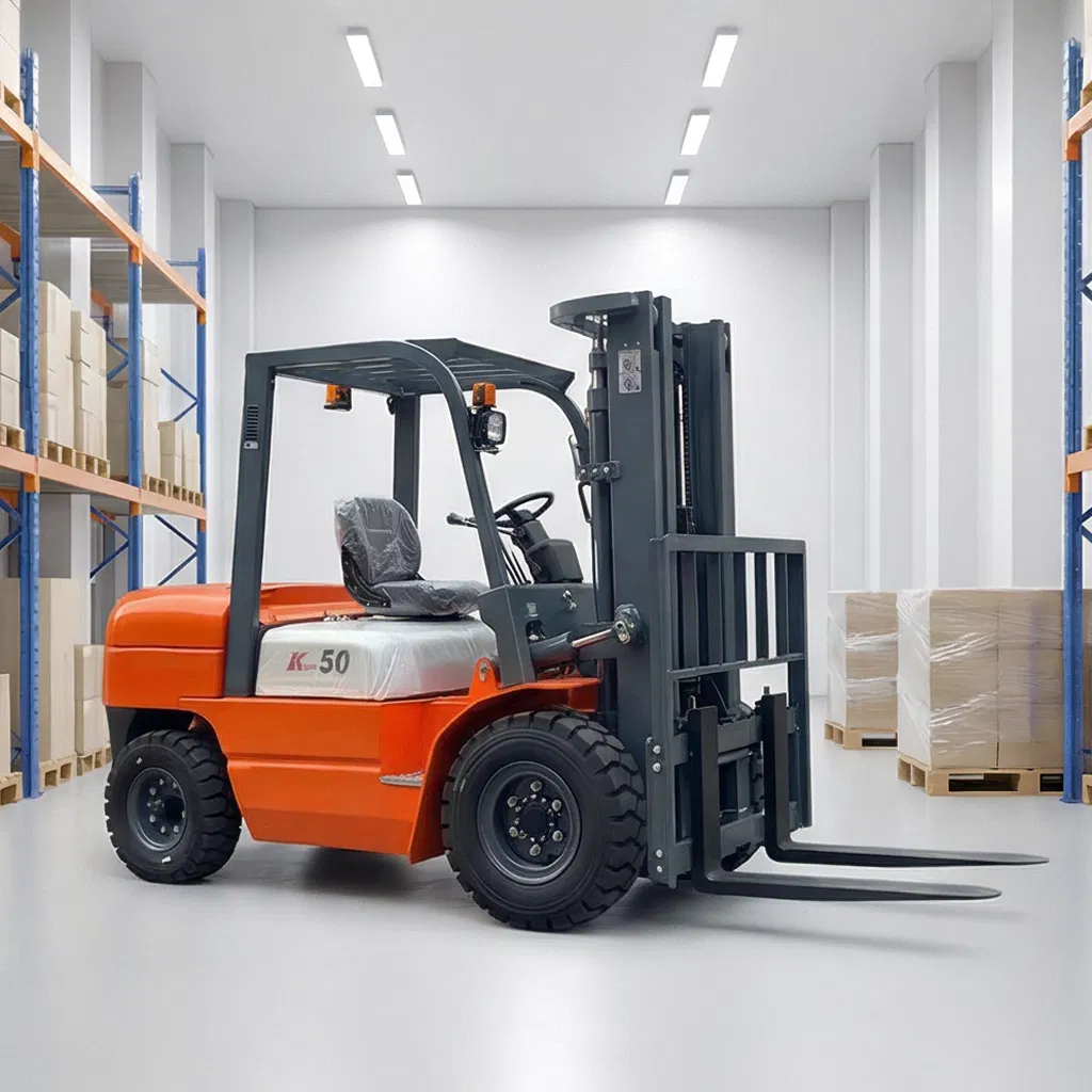 3.5 Ton Mini Telescopic Electric Forklift Small Electric Telescopic Handler for Narrow Space China Factory Direct Supply