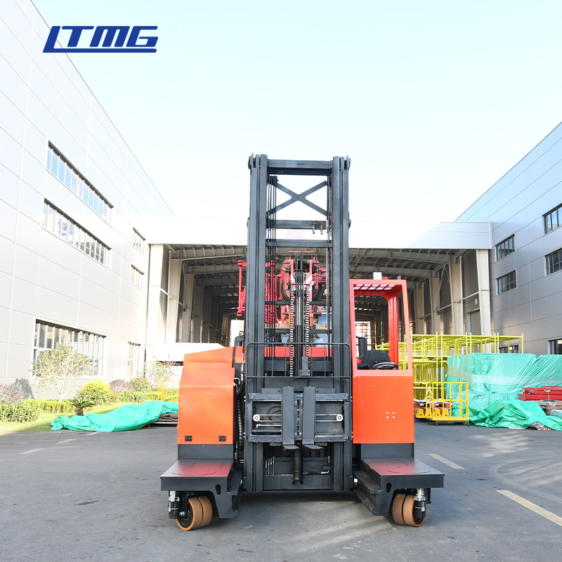 Multi-Directional Side Loader Forklift 3ton 3.5 Ton Full Way Reach Stacker Forklift