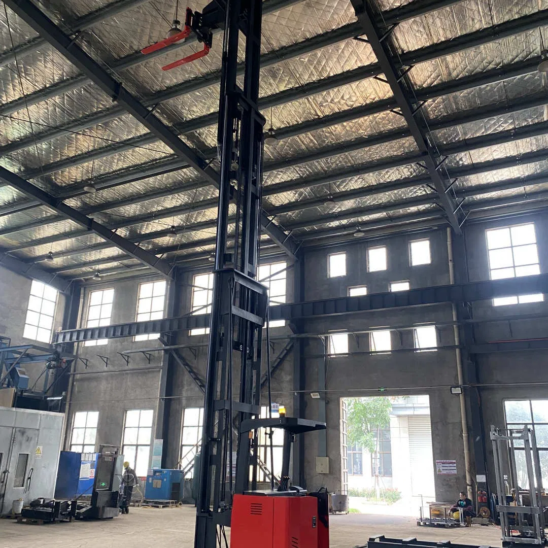 Cepromotionrobot Wheel Automated Guided Vehicles Three Way Stacker Vna Forklift Agv