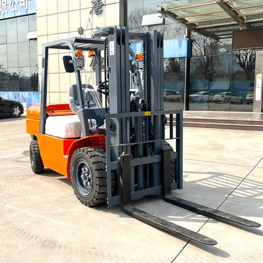 Brand New Chinese Fork Lift 2 Ton 2.5 Ton 3ton 3.5 Ton 4 Ton 5 Ton Diesel Forklift Truck