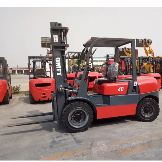 Automated 4 Ton Cpcd40 Fork Lift Truck with Sideshift Diesel Poerred Forklift