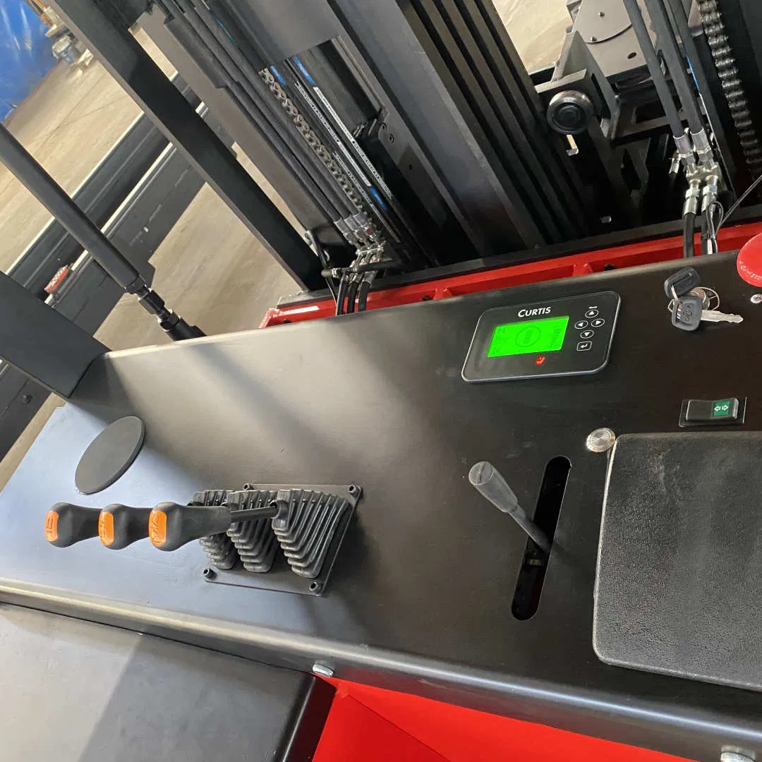 Cepromotionrobot Wheel Automated Guided Vehicles Three Way Stacker Vna Forklift Agv