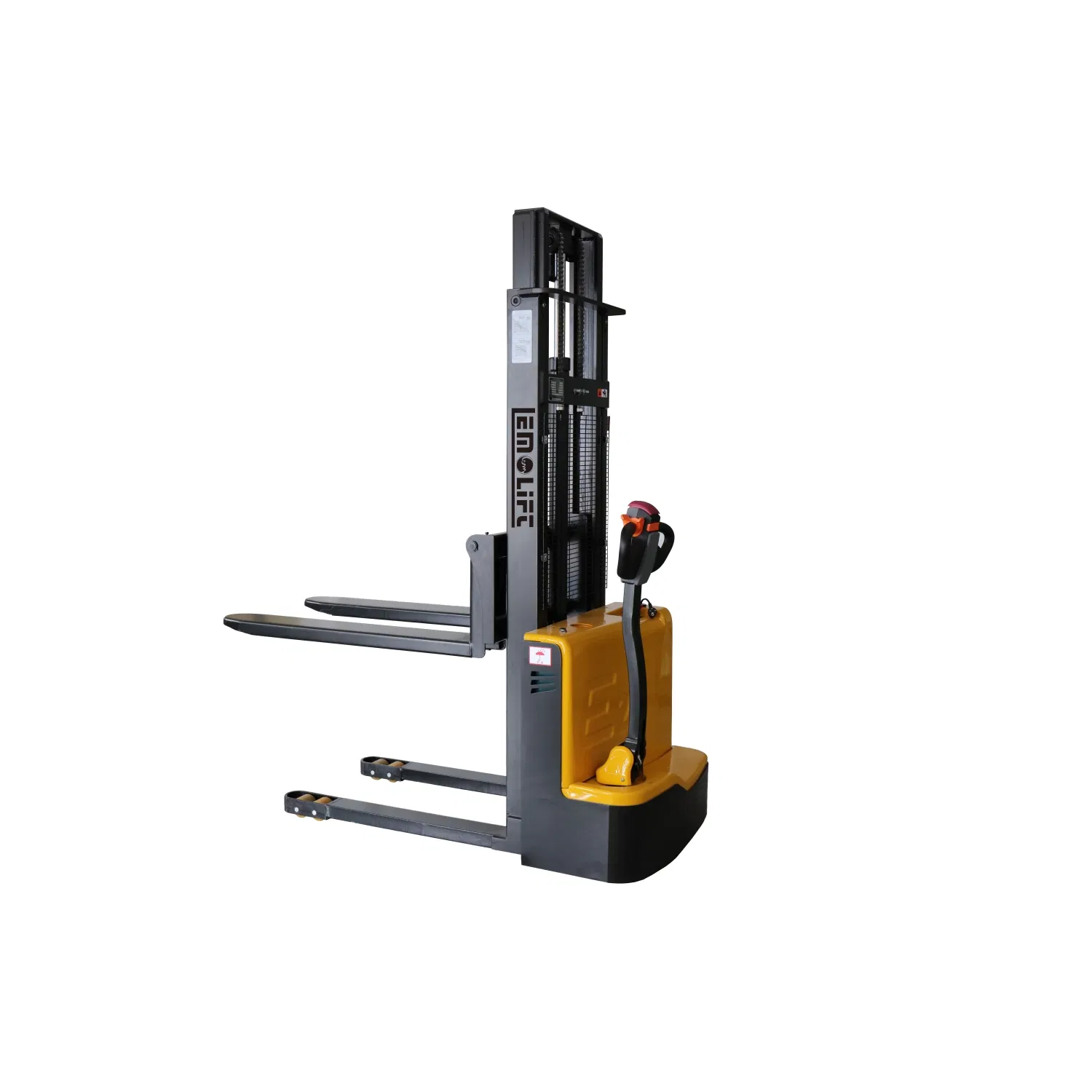 Factory Self Loading Stacker Lift 1500kg Full Electric Walking Type Lift Forklift