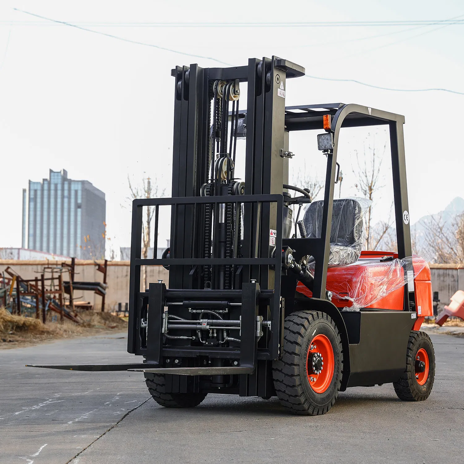 Diesel Telehandler Forklift Telescopic 3000kg, 3500 Kg