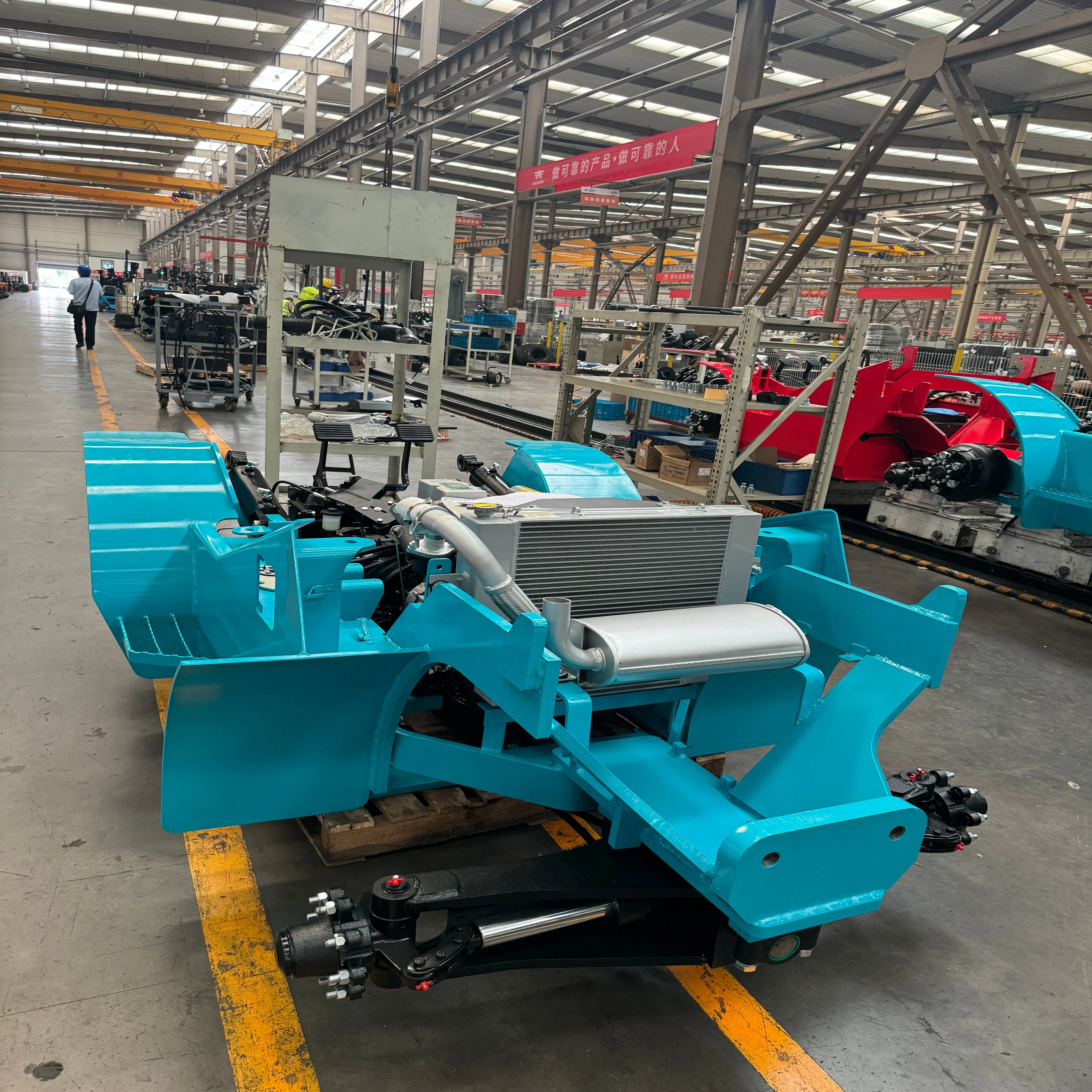 Adjustable Fork Diesel Electric Lithium Battery Forklift Truck with Fingertip Control