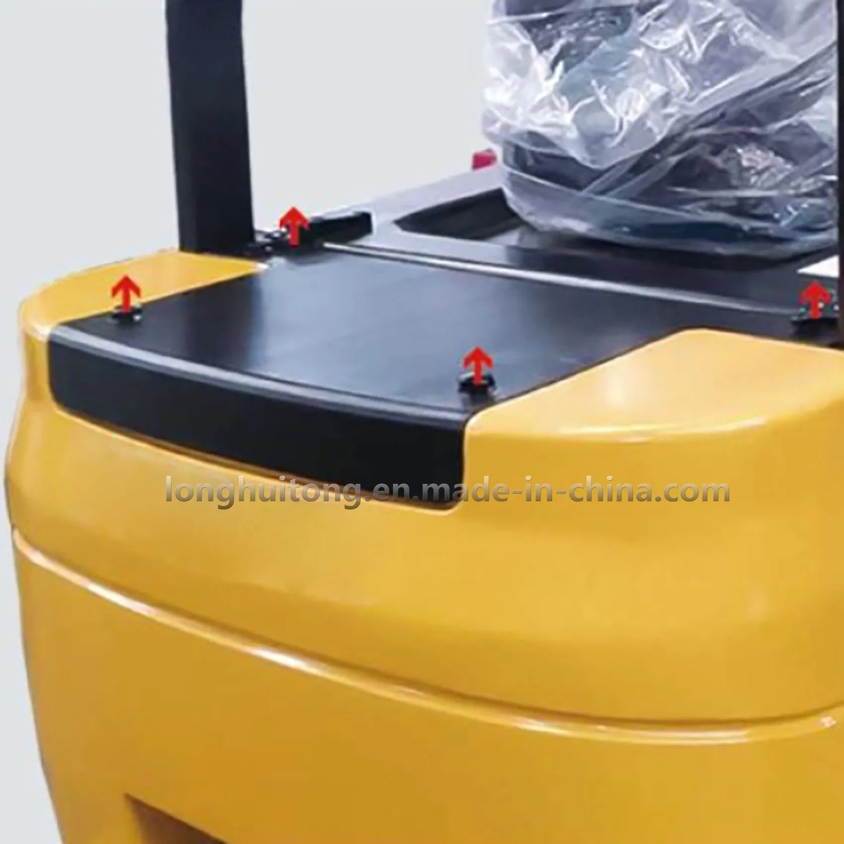 Lead-Acid Battery Forklift with 1 Seat and 15km/H Speed