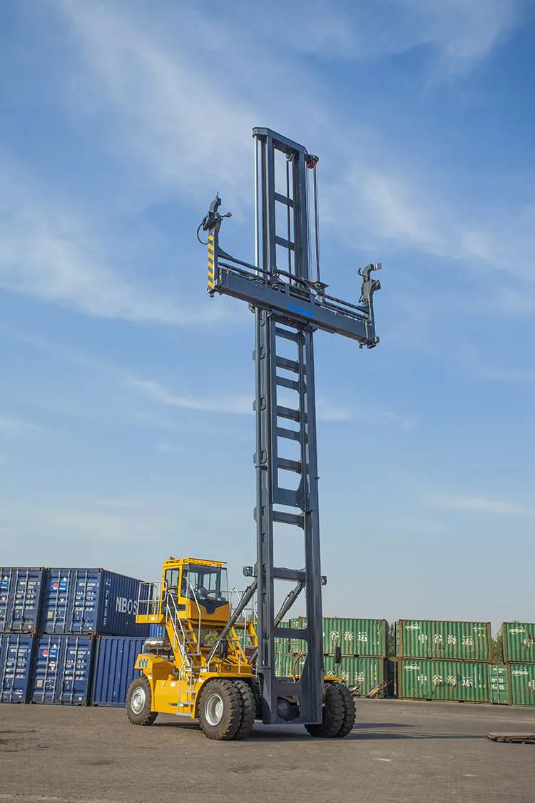 Container Forklift View 3
