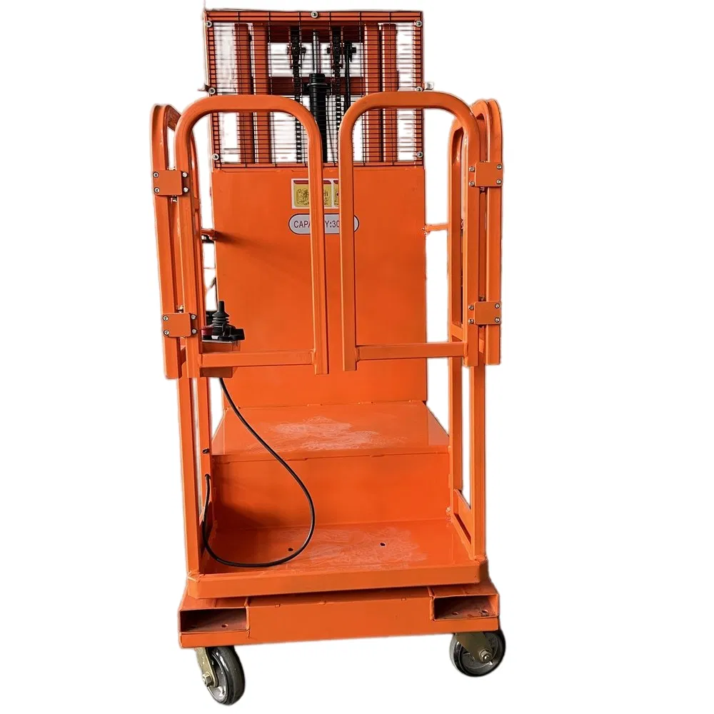 Full Electric Medium Level Order Picker for Warehouse Operations Work