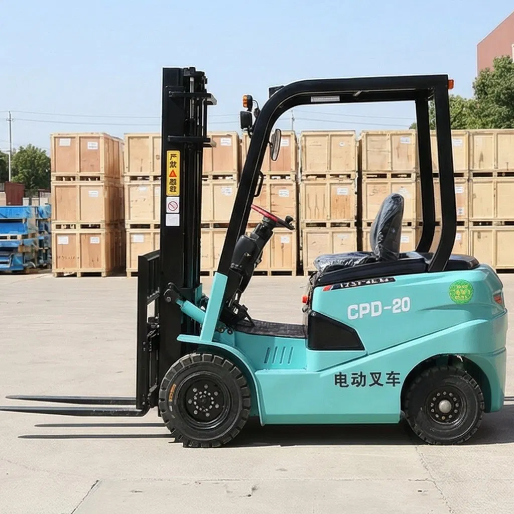 Warehouse AC DC Motor Industry Small Mini Electri Forklift Walking Frok Lift Forklift Truck Pallet Battery Diesel 4 Wheel Offroad Telescopic Electric Forklift